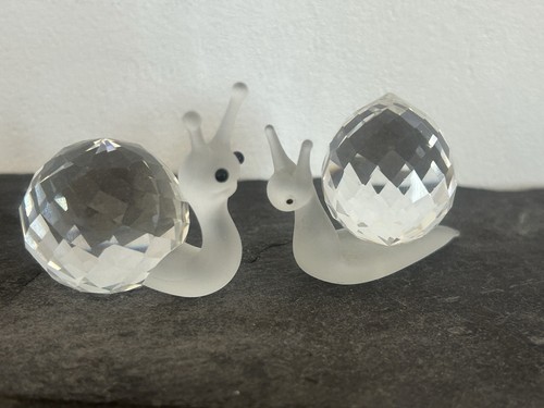 Swarovski crystal snail - swarovski,