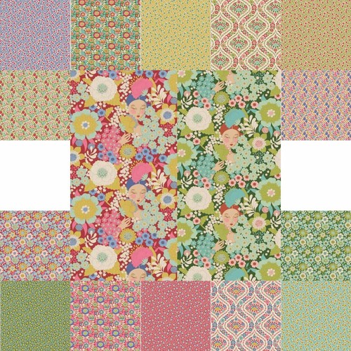 Wallflower fabric range - fabric,
