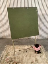 Vintage  Architects Drawing Draughtsman Board Industrial Metal Table