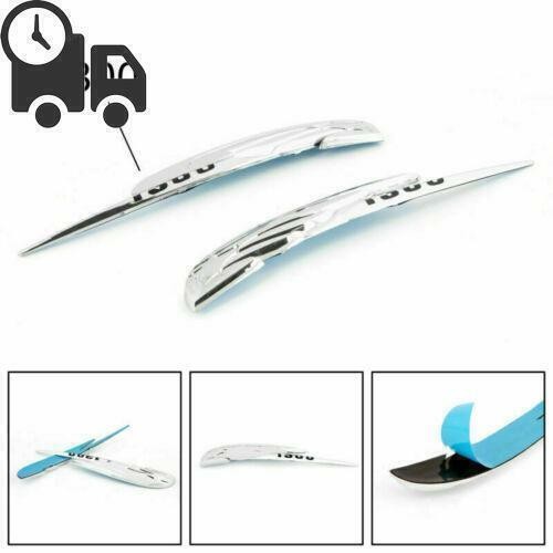 Chrome gas tank emblem - tank,