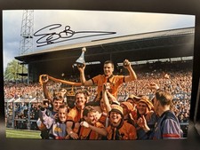 Wolves 1988 4th Divison  Winners signed Steve Bull 12x8 Photo COA FREE POSTAGE