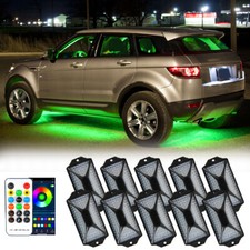 For Land Rover Range Rover RGB LED Rock Neon Underglow Turn Signal Brake Lights