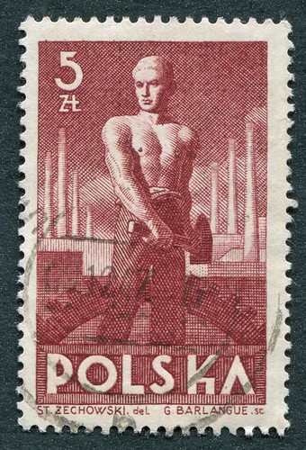 Poland 1947 brown - 1947, 5z