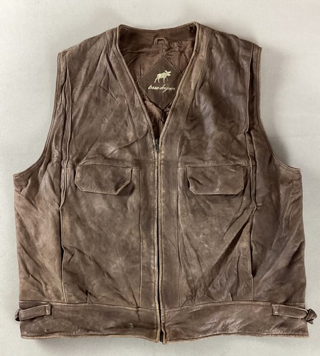 Vintage leather biker - vintage,