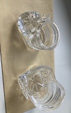 Lovely Glass Babies Pram And Bootie. Ideal For New Born Or Christening Gift 