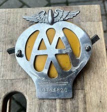 Classic Car AA Shield Badge