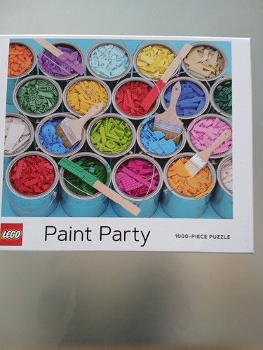 Lego paint party 1000 piece - party,