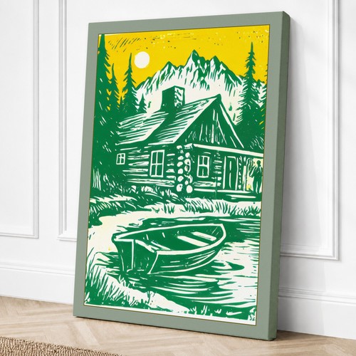 Lakeside cabin retreat rustic - lakeside,