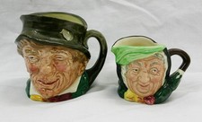 Royal Doulton Toby Jugs Paddy & Sairey Gamp Characters  Vintage (KST)