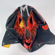 Mil Mascaras Mask Black Red