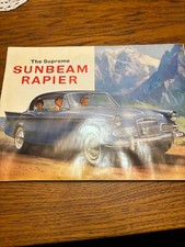 Sunbeam Rapier Cars Brochure