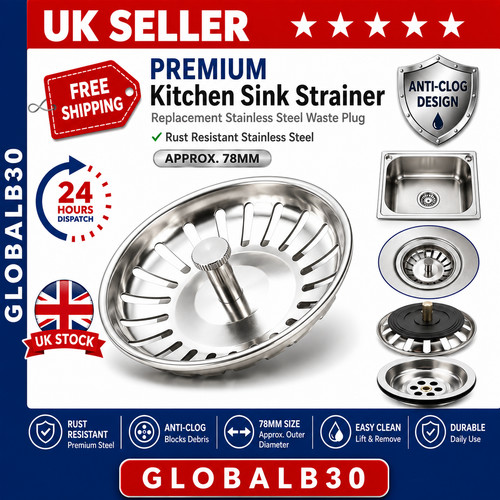 Kitchen sink strainer - sink,