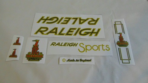 Raleigh sports decals - decals, sticker