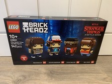 Lego Stranger Things Brickheadz 40801 Mike Dustin Lucas & Will - New Sealed Set