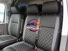 VW Transporter T5 and T6 Genuine Fit Seat Cover Front Row 1+2 With Armrest Cover