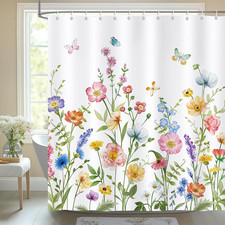 Spring Floral Shower Curtain
