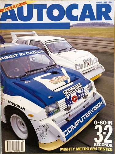 Autocar magazine apr - autocar, 02-apr-86