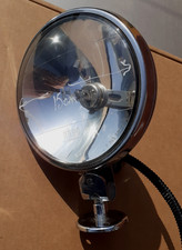 12V CLASSIC CAR CHROME SEARCHLIGHT (SEE IMAGES) HOT ROD /CLASSIC/AMERICAN