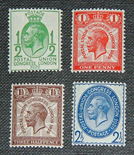 Kgv 1929 postal union - kgv,