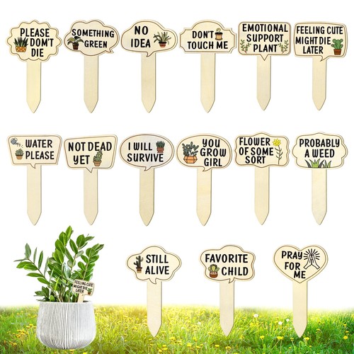Set plant label signs - 1-set,