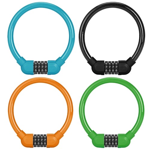Bike lock cable digits - cable, 4