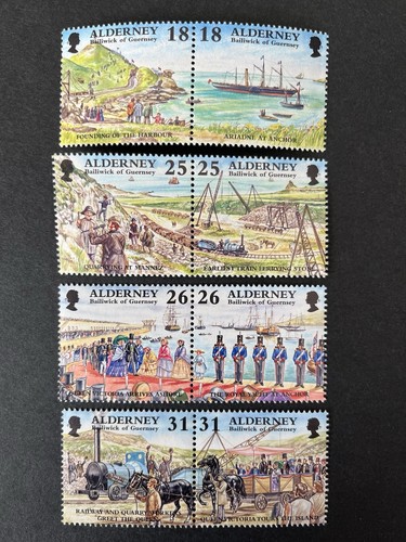 Alderney 1997 mnh garrison - alderney,