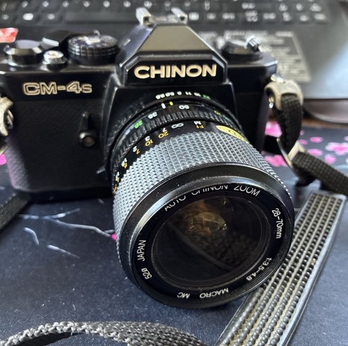 Chinon 35mm slr film - chinon, cm-4s