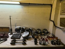 Vintage Tools & Classic Car Parts Job Lot, garage find, switches, horn, wrench
