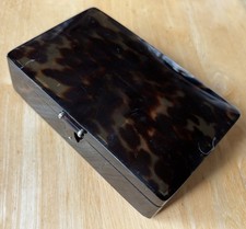 Vintage Faux Tortoiseshell Box