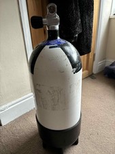 Faber 12L Steel Dumpy Dive Cylinder Tank (tested 04/2025) 