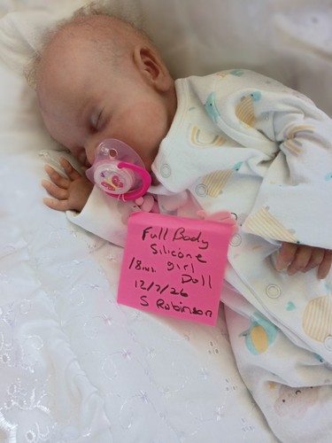 Silicone baby doll - silicone,