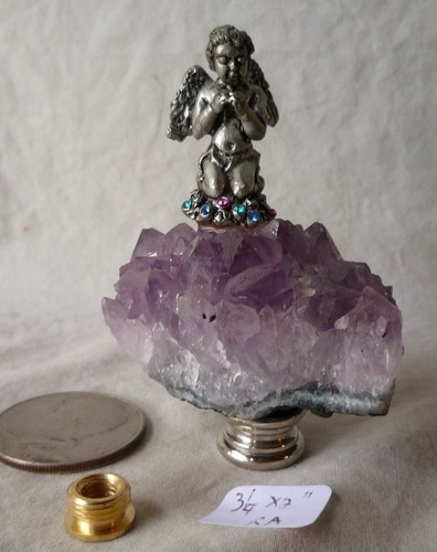 Lamp finial cherub - finial,