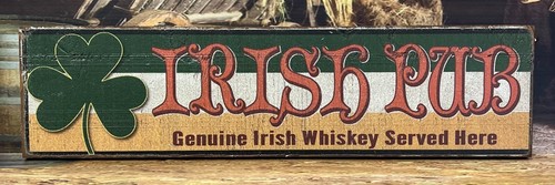 Antique style wooden irish - antique,