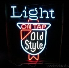 Old Style Beer Light On Tap
