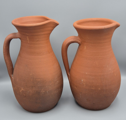 Pair large vintage rustic - vintage,