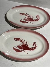 2 Jackson China Lobster Oval