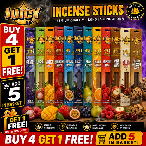 Juicy jay incense - jay’s, sticks