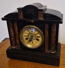 [ANTIQUE H.A.C. MANTEL CLOCK]