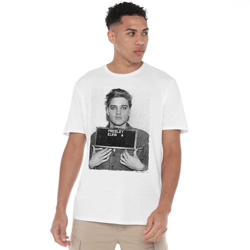 Elvis presleyarmy mug shot - elvis,