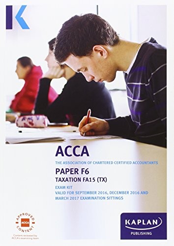 Taxation exam kit acca - taxation,