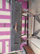 RARE VERY ORNATE CARPENTERS TOOL BOX