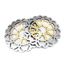 Pair Front Brake Discs For