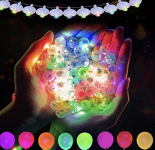 LED Balloon Lights, 100 Pcs