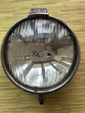Vintage LUCAS Spot Lamp  6'' Sealed Beam