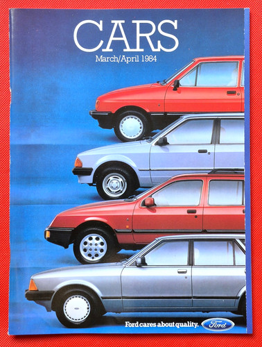 1984 ford cars - cars, brochure