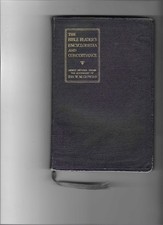 The Bible Reader`s Encycloaedia & Concordance Rev W.M. Clow Faux Leather