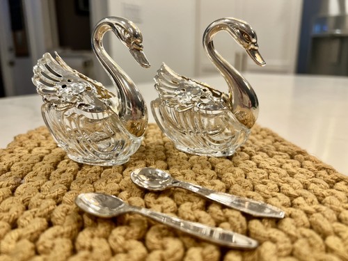 Godinger the swans salt - swans, and