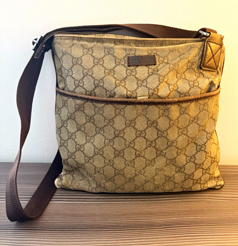 Gucci canvas leather - gg,