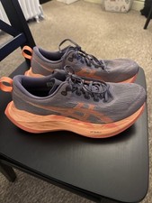 ASICS Superblast 2 Mens Size 8.5 Purple/ Coral Reef Running Shoes Trainers