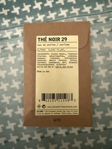 Labo thé noir eau de - le,